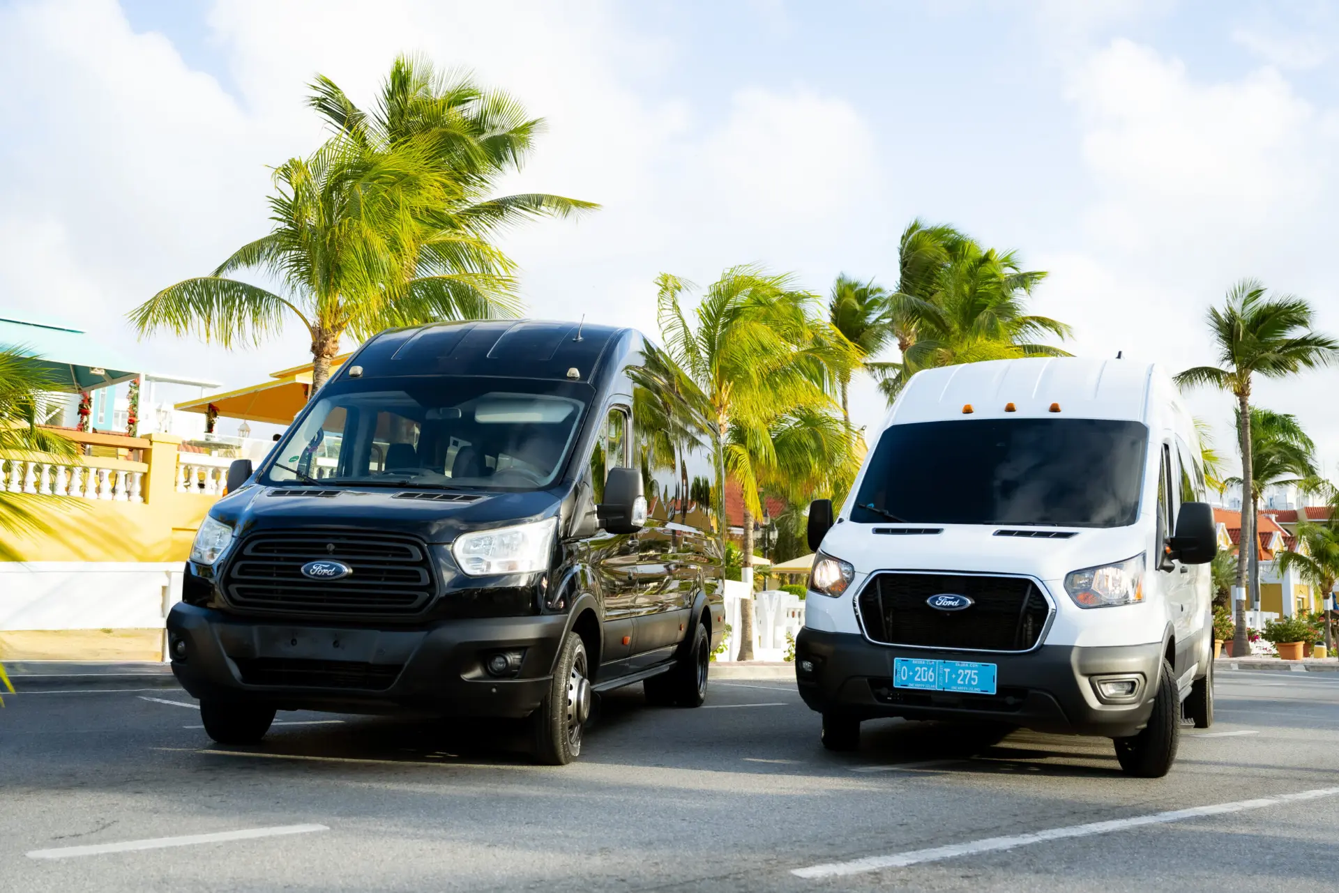 Ford Transit Group, Group Van used for transfers in Aruba